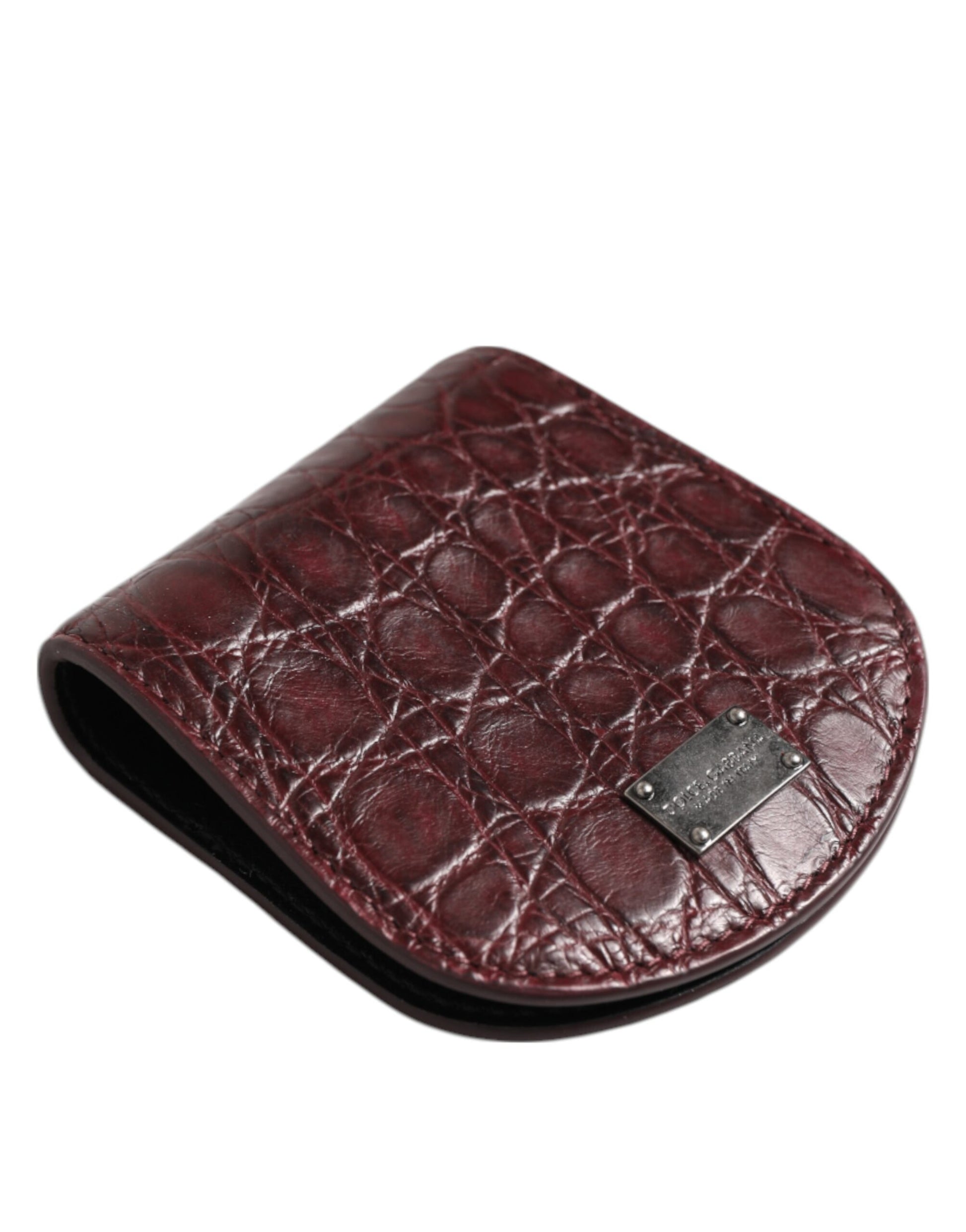 Dolce & Gabbana Exquisite Exotic Skin Coin Case Wallet - ACCEXO