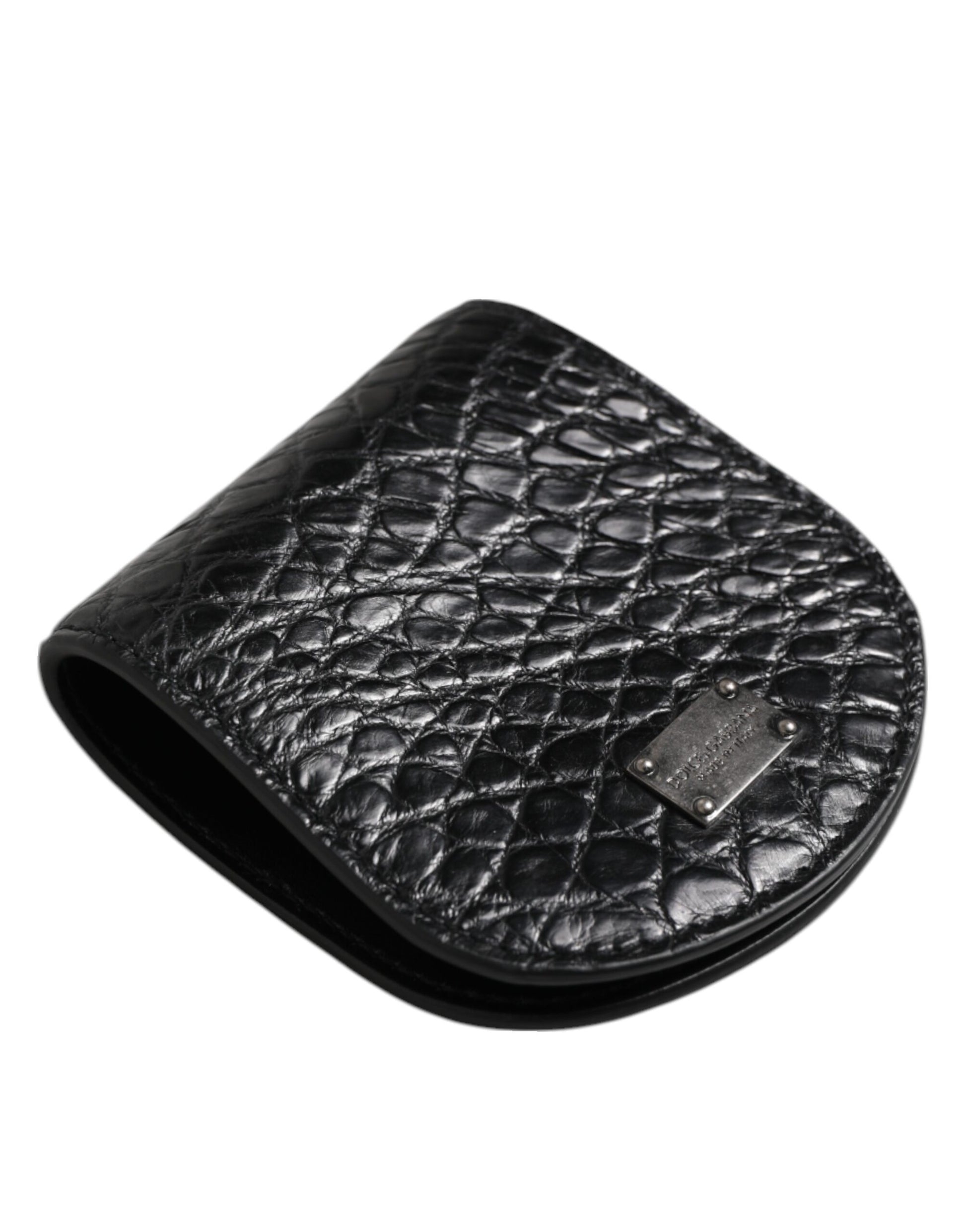 Dolce & Gabbana Exquisite Exotic Skin Coin Case Wallet - ACCEXO