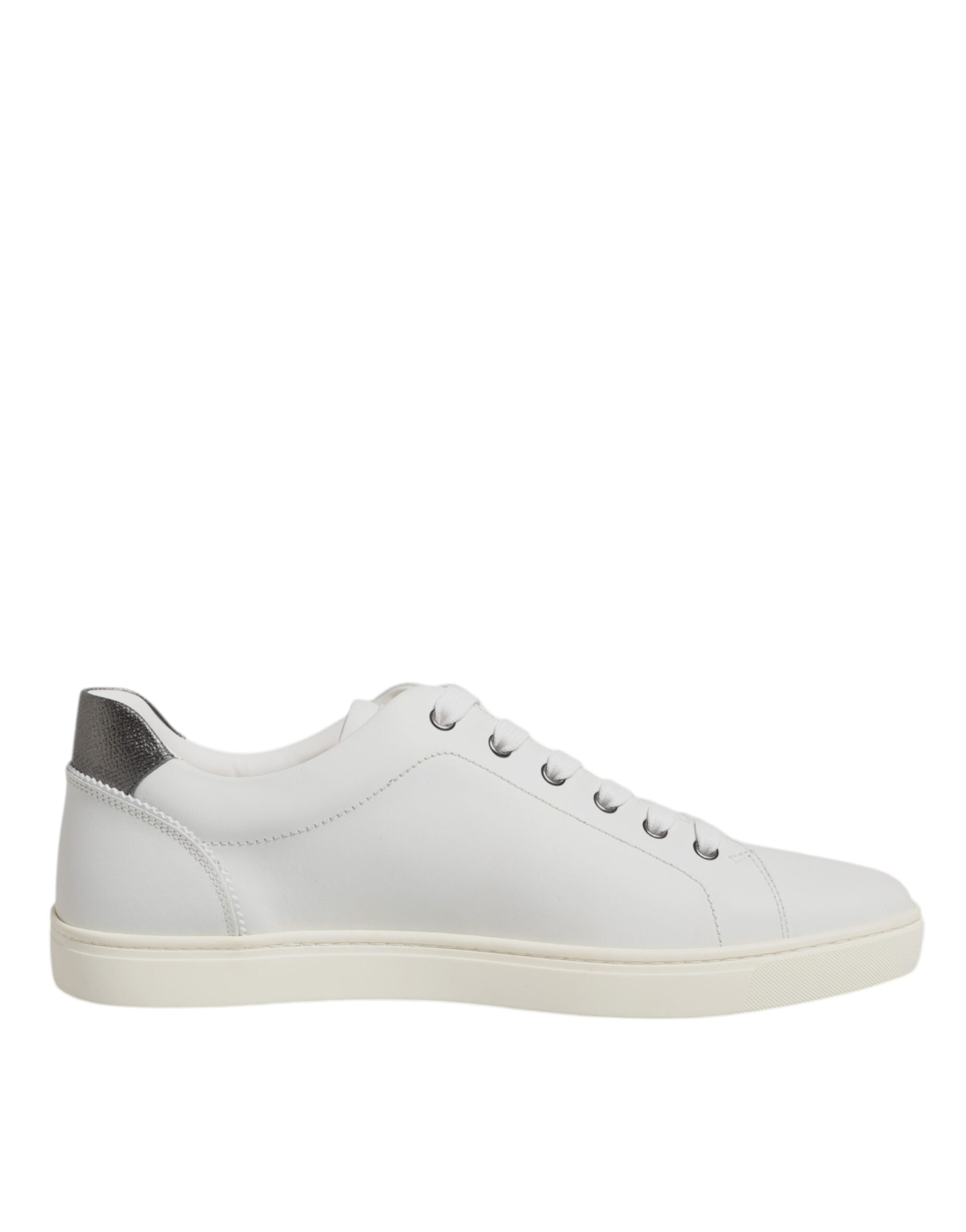 Dolce & Gabbana White Sacred Heart Men Low Top Sneakers Shoes - ACCEXO