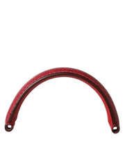 Dolce & Gabbana Red Small Ayers Leather Bag Handle Women Shoulder Strap