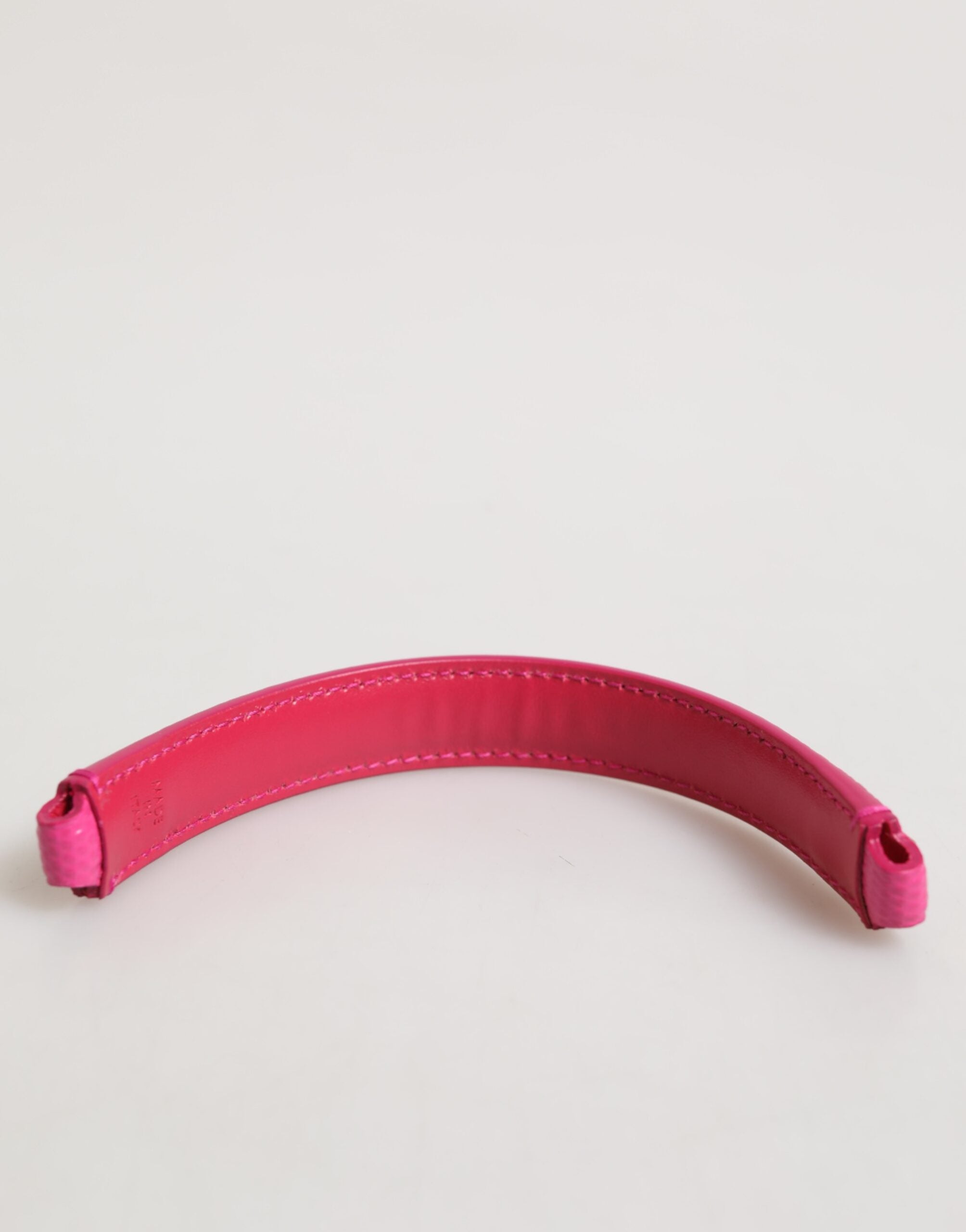 Dolce & Gabbana Pink Embellished Leather Bag Handle Women Shoulder Strap - ACCEXO