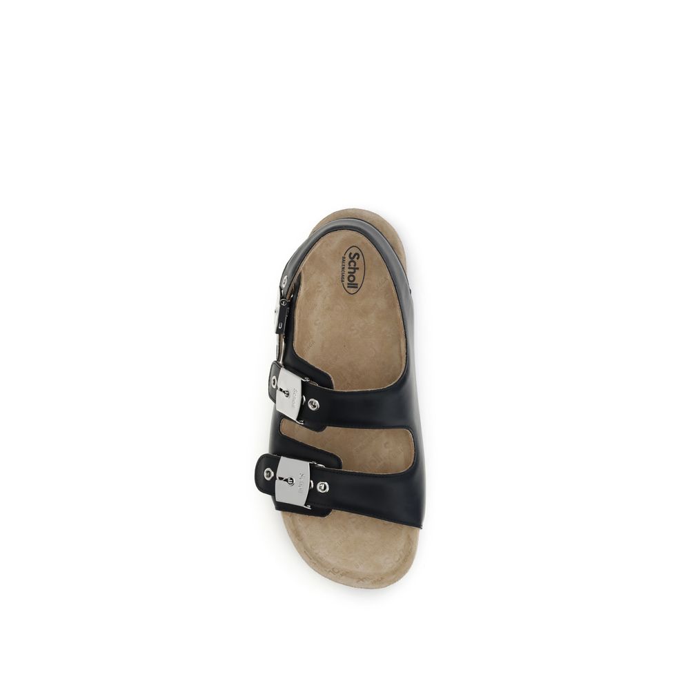 Balenciaga Scholl flat Sandals - ACCEXO