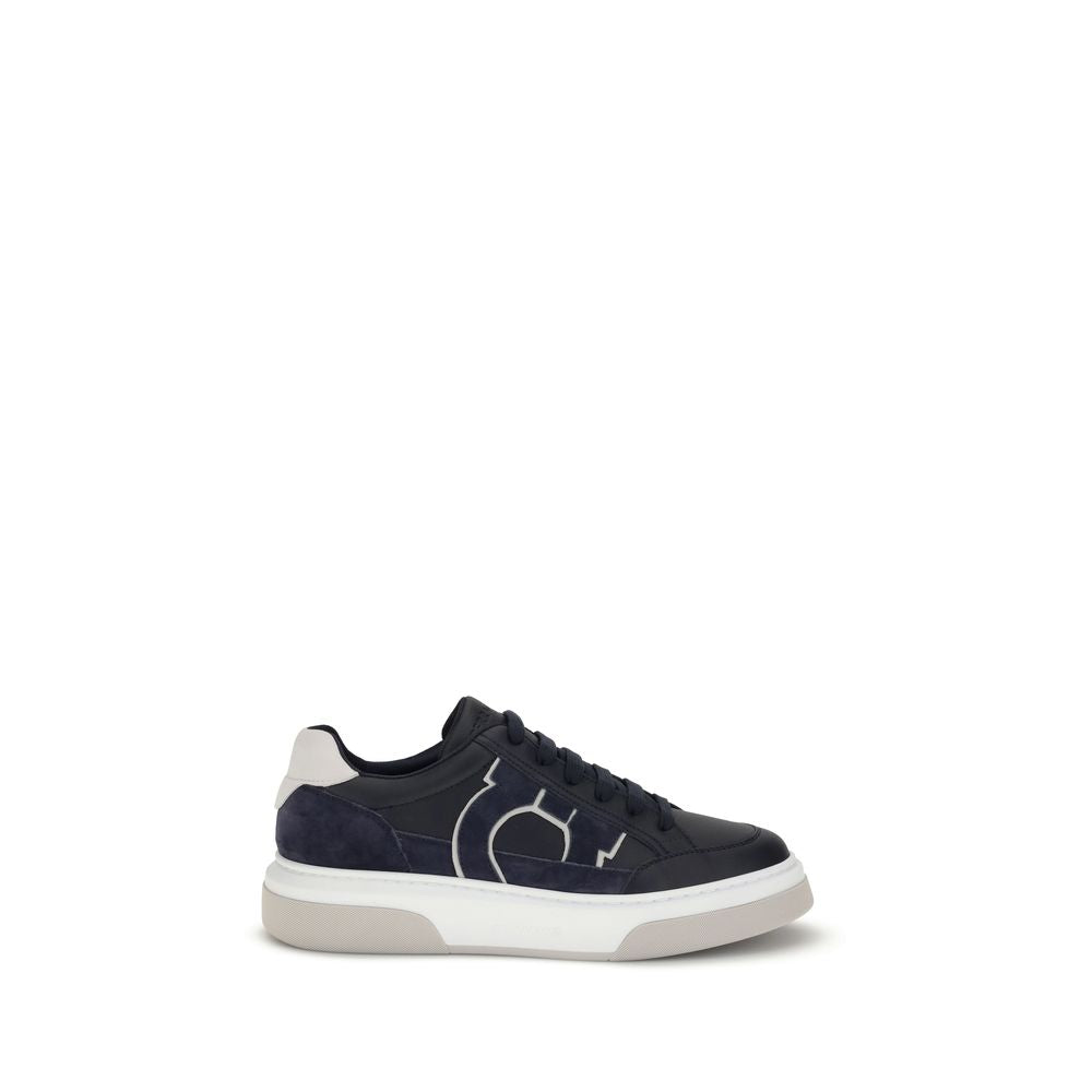 Ferragamo Gancini leather Sneakers - ACCEXO
