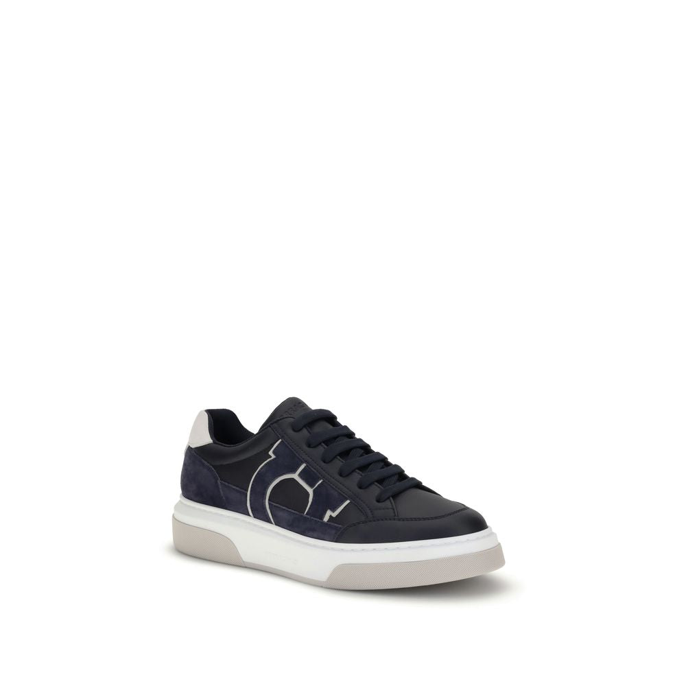 Ferragamo Gancini leather Sneakers - ACCEXO