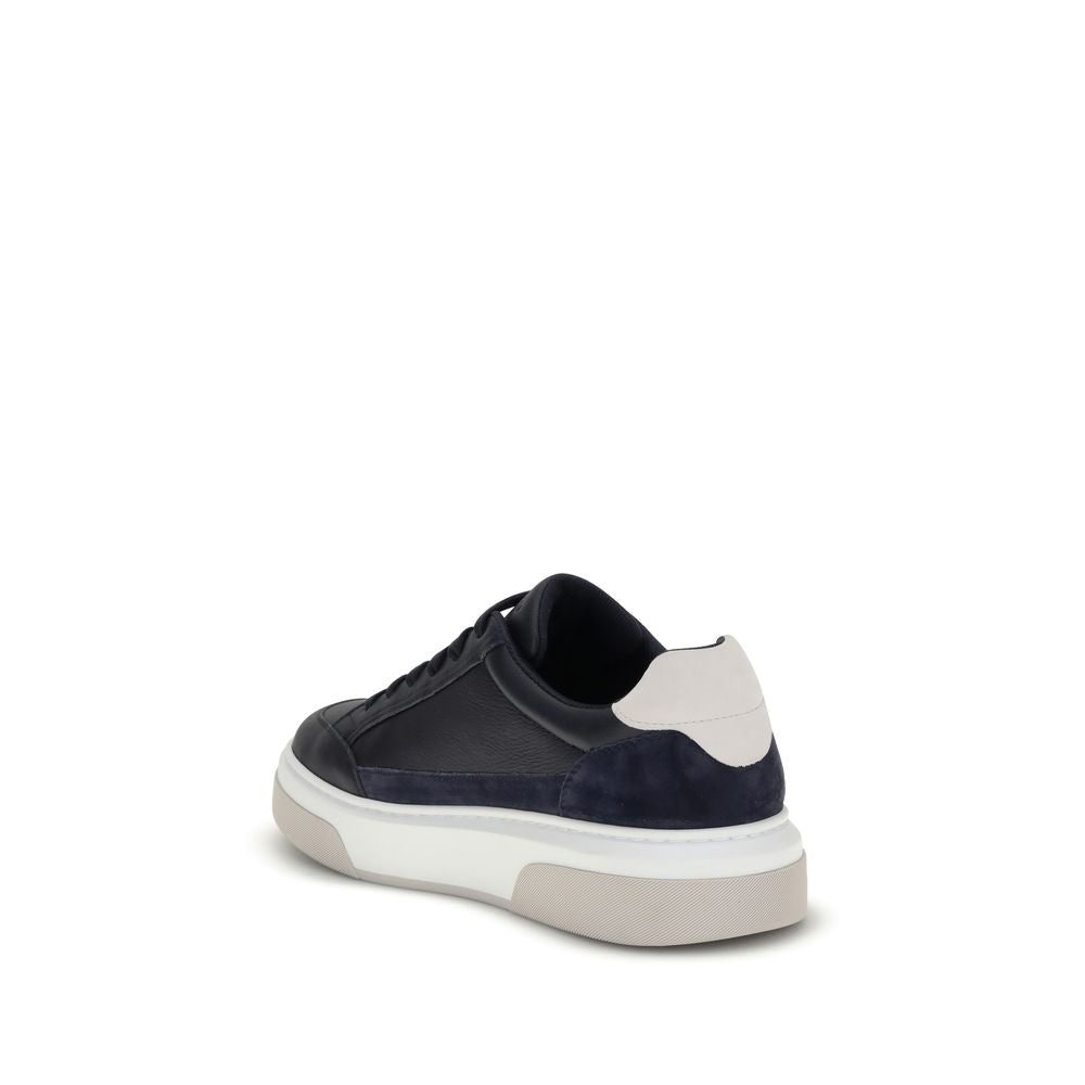 Ferragamo Gancini leather Sneakers - ACCEXO