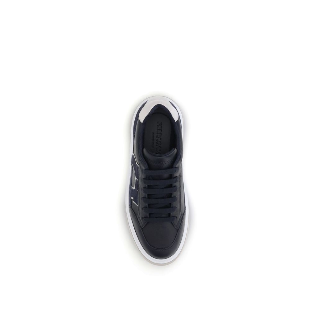 Ferragamo Gancini leather Sneakers - ACCEXO