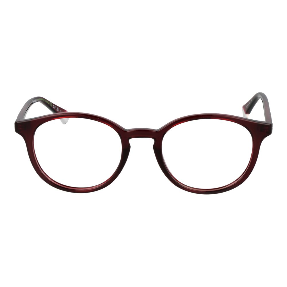 Polaroid Burgundy Unisex Optical Frames - ACCEXO