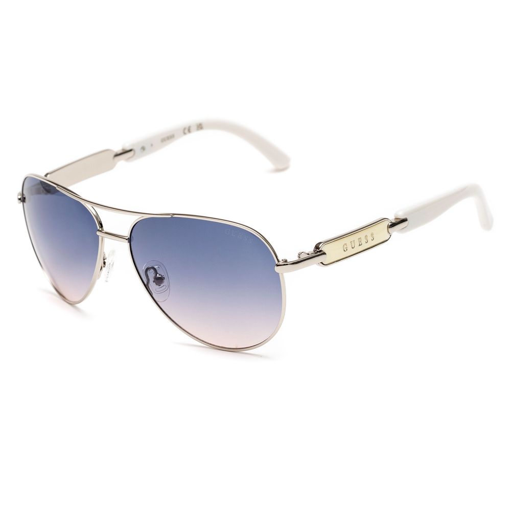 Guess Gray Gradient Metal Women Sunglasses w/ UV Protection - ACCEXO