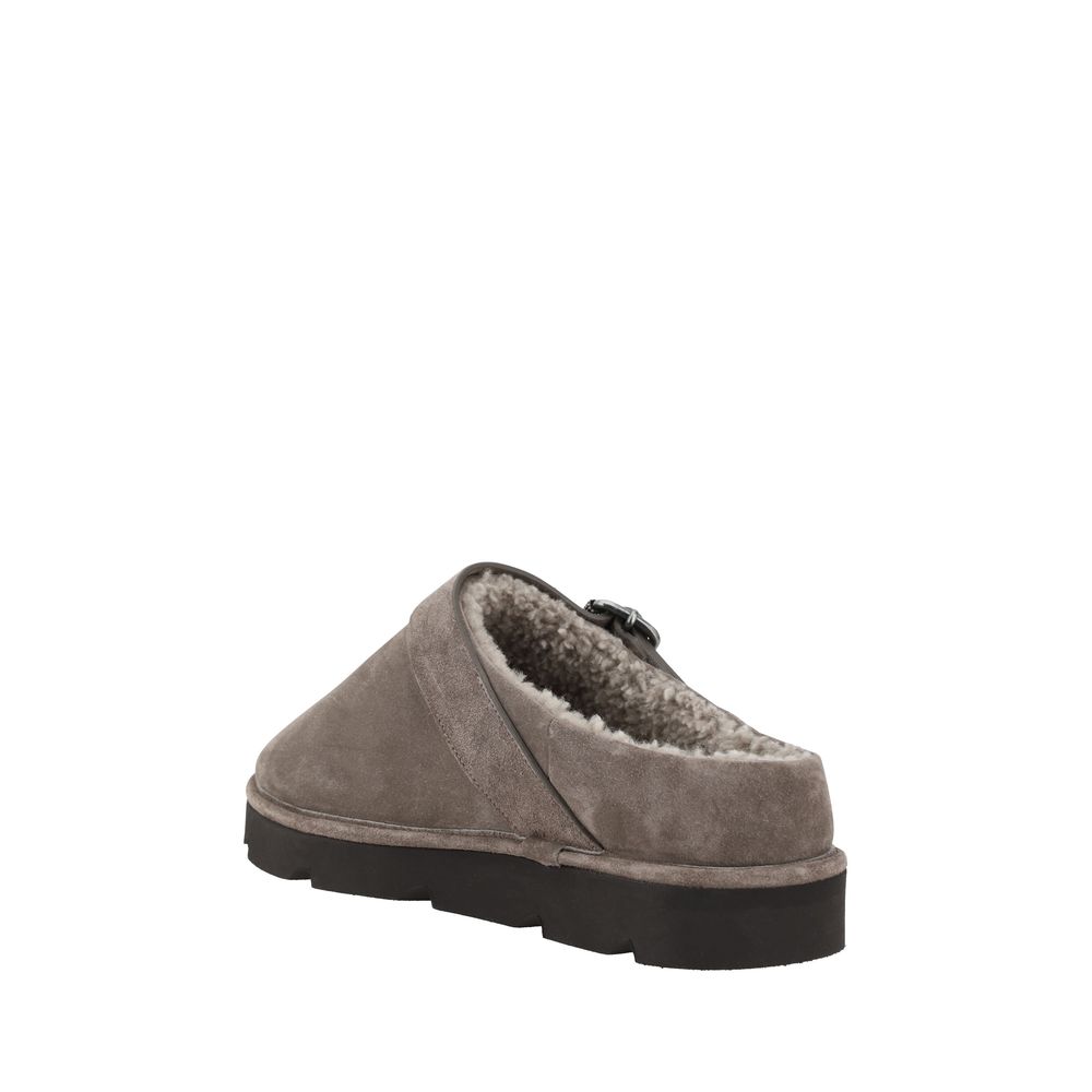 Brunello Cucinelli Fur Sabot - ACCEXO