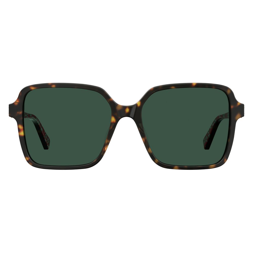 Love Moschino Brown Acetate Sunglasses - ACCEXO
