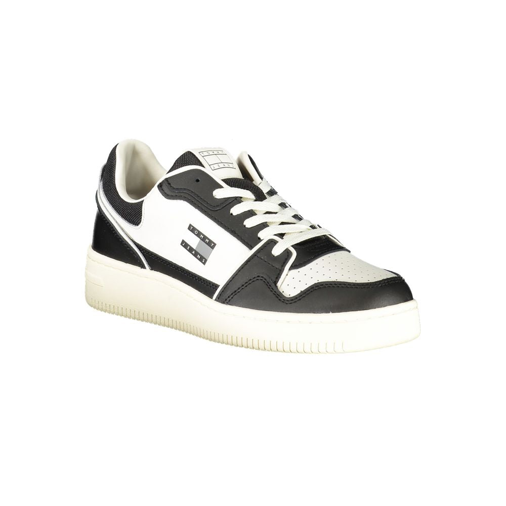 Tommy Hilfiger Black Polyester Sneaker