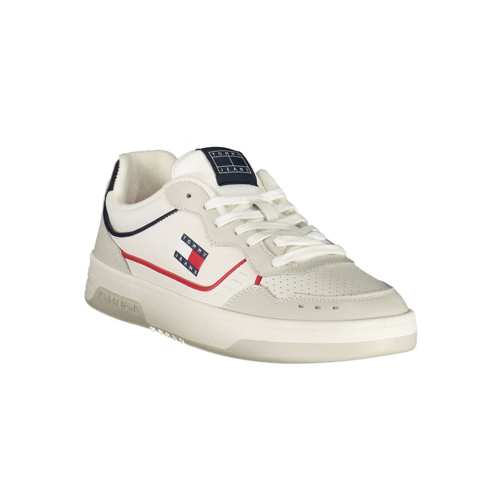Tommy Hilfiger Bianco Poliuretano Uomo Sneaker