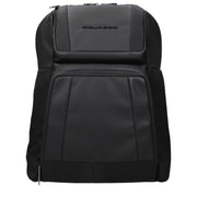 Piquadro Black Nylon Backpacks