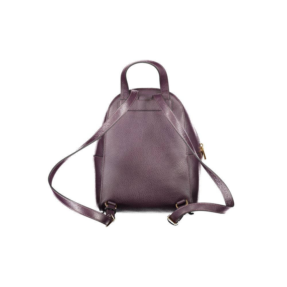Coccinelle Purple Leather Women Backpack