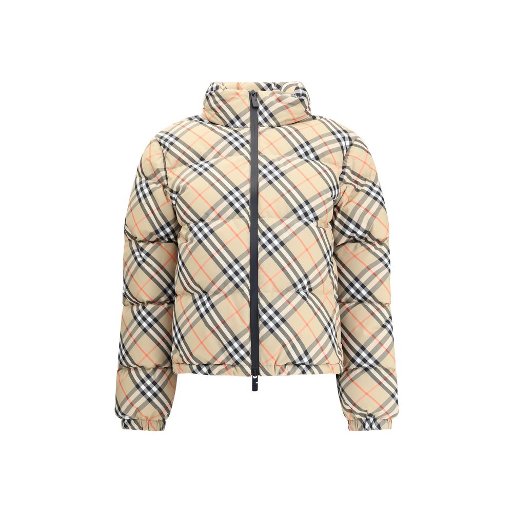 Burberry Check Down Jacket - ACCEXO