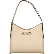 Guess Jeans Beige Polyethylene Women Handbag