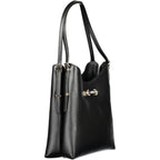 Guess Jeans Black Polyurethane Women Handbag