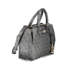 Guess Jeans Nero Poliuretano Women Handbag
