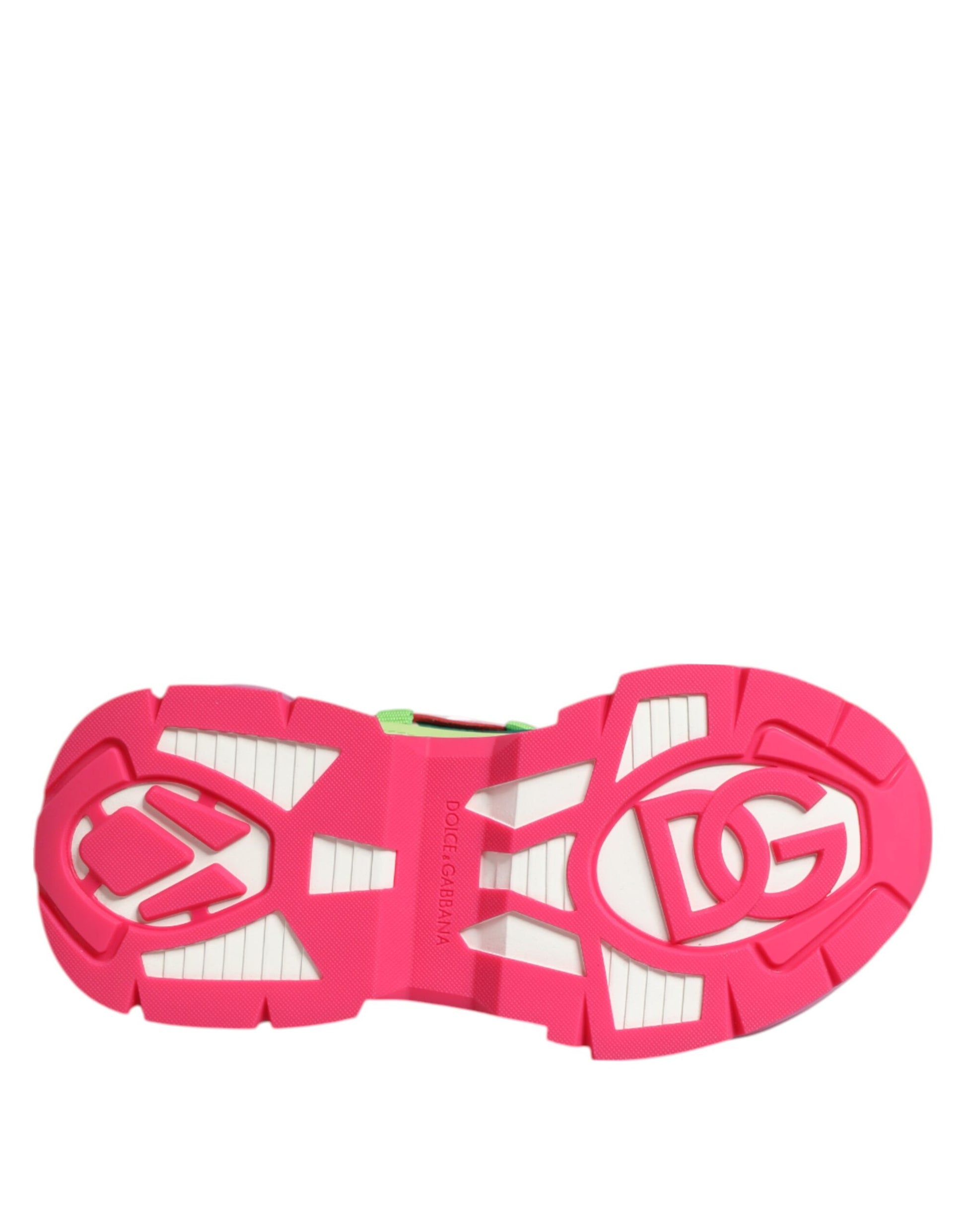 Dolce & Gabbana Multicolor Leather Airmaster Low Top Sneaker Shoes - ACCEXO