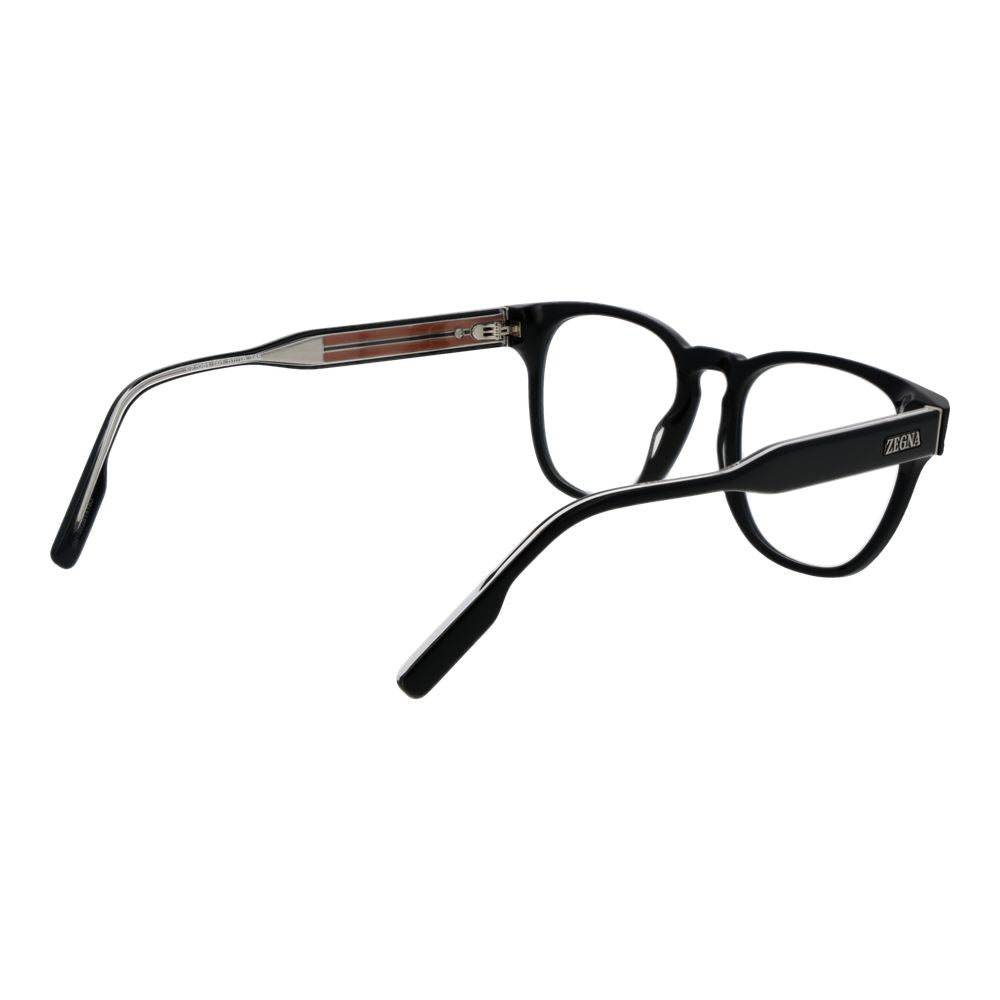 Ermenegildo Zegna Black Men Optical Frames - ACCEXO