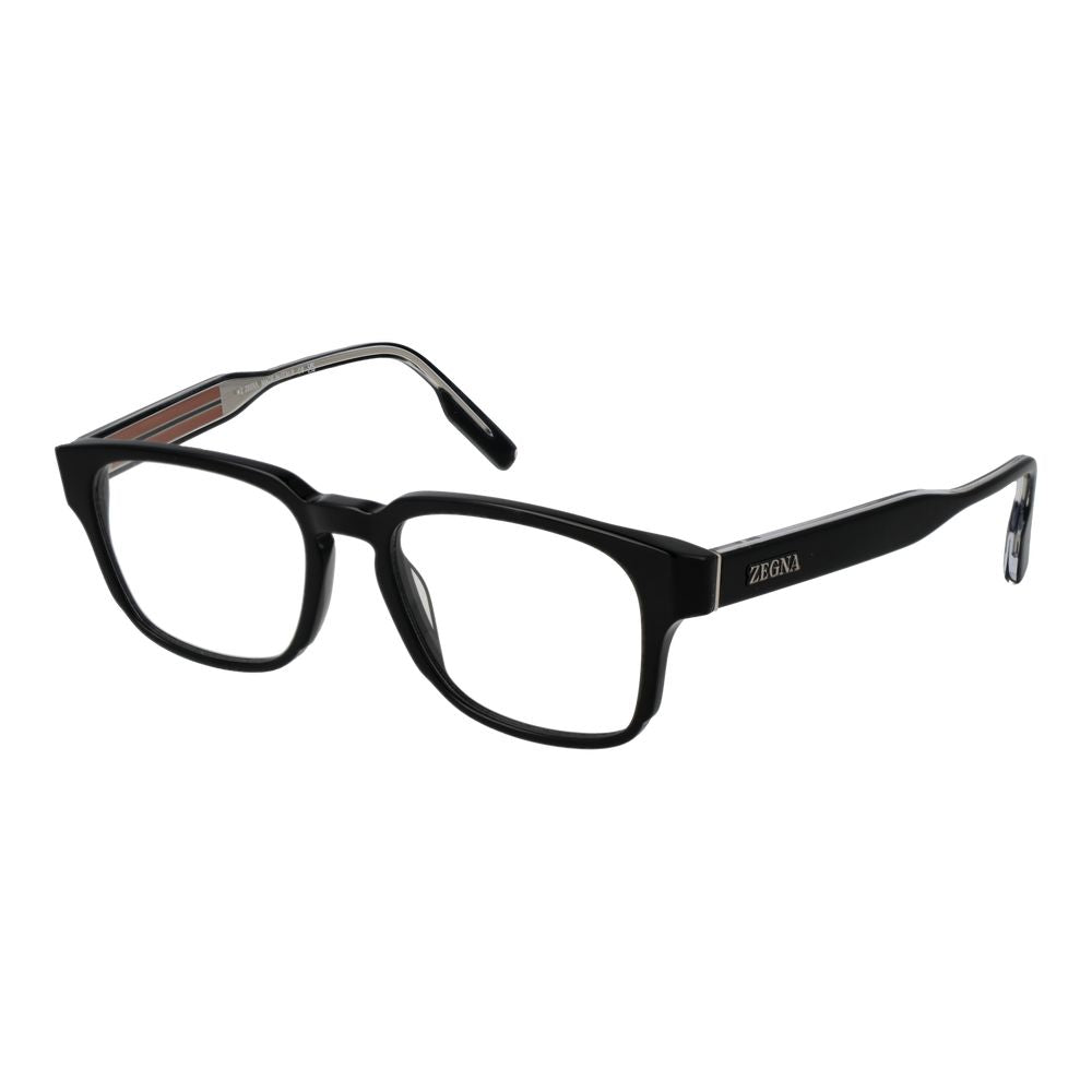 Ermenegildo Zegna Black Men Optical Frames - ACCEXO
