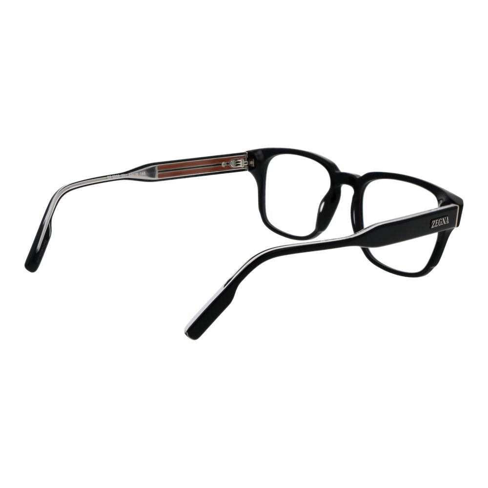 Ermenegildo Zegna Black Men Optical Frames - ACCEXO