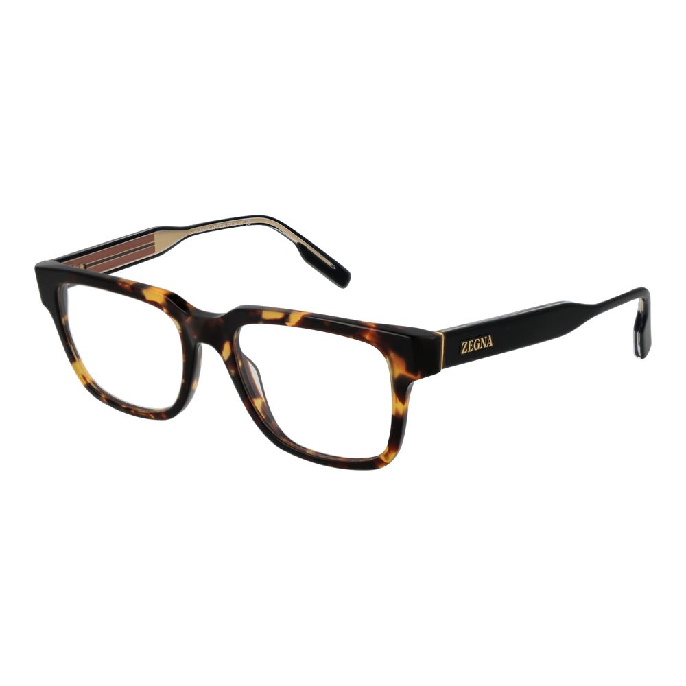 Ermenegildo Zegna Brown Men Optical Frames - ACCEXO