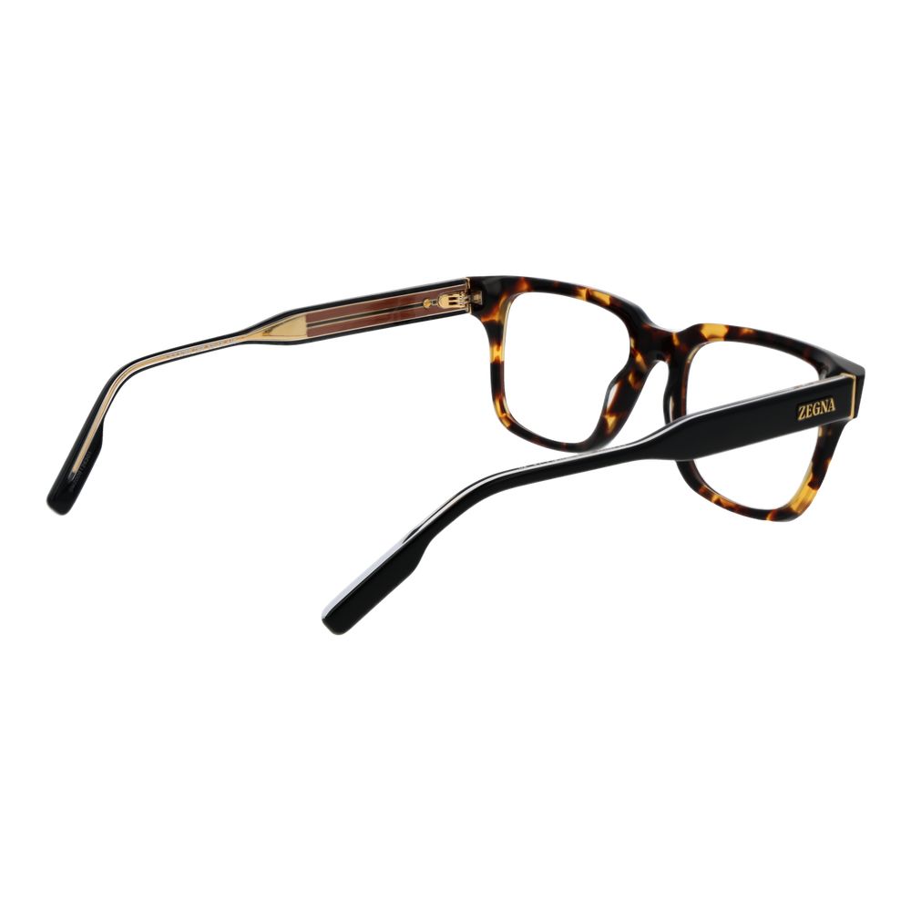 Ermenegildo Zegna Brown Men Optical Frames - ACCEXO