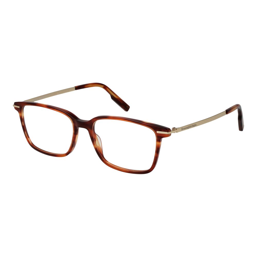Ermenegildo Zegna Brown Men Optical Frames - ACCEXO