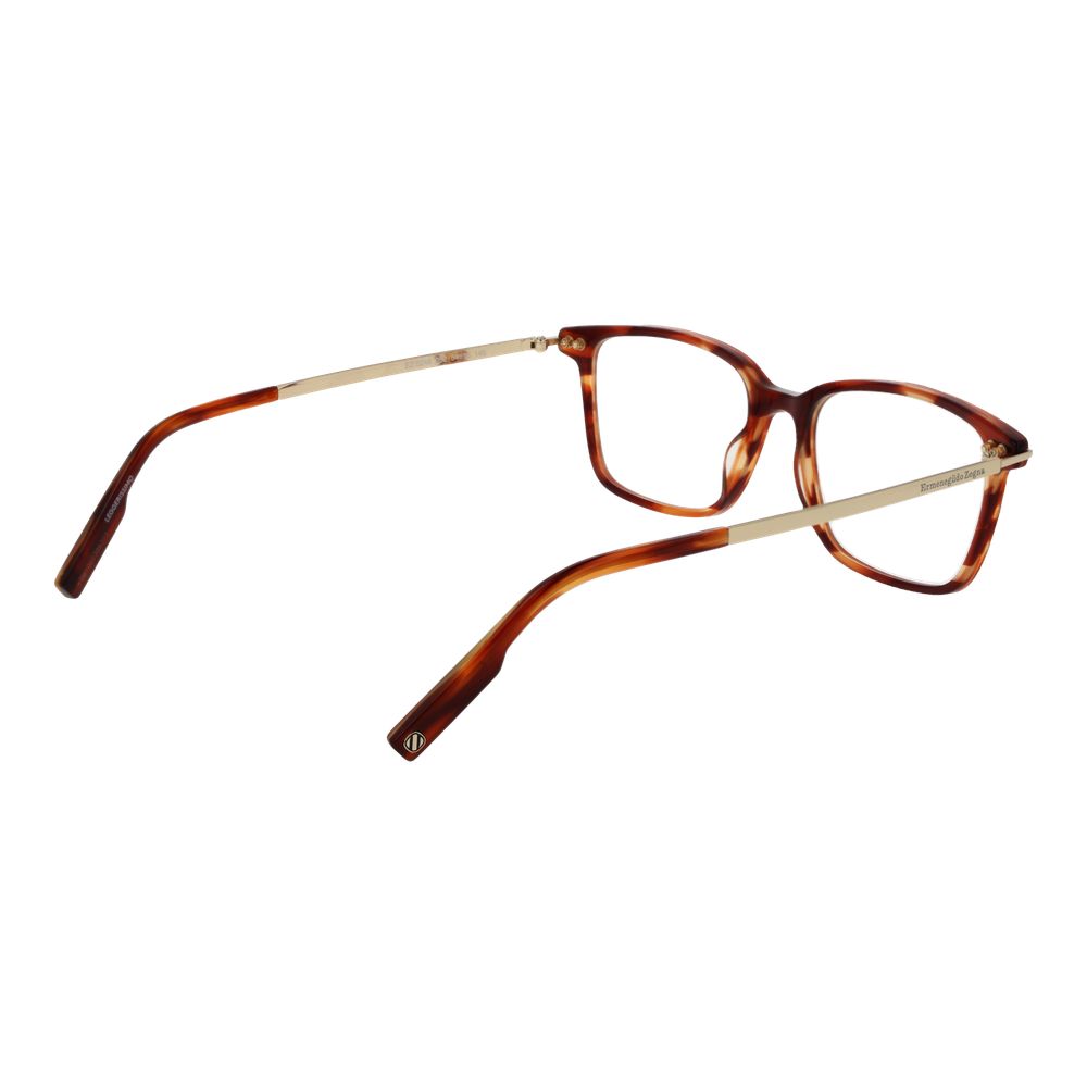 Ermenegildo Zegna Brown Men Optical Frames - ACCEXO