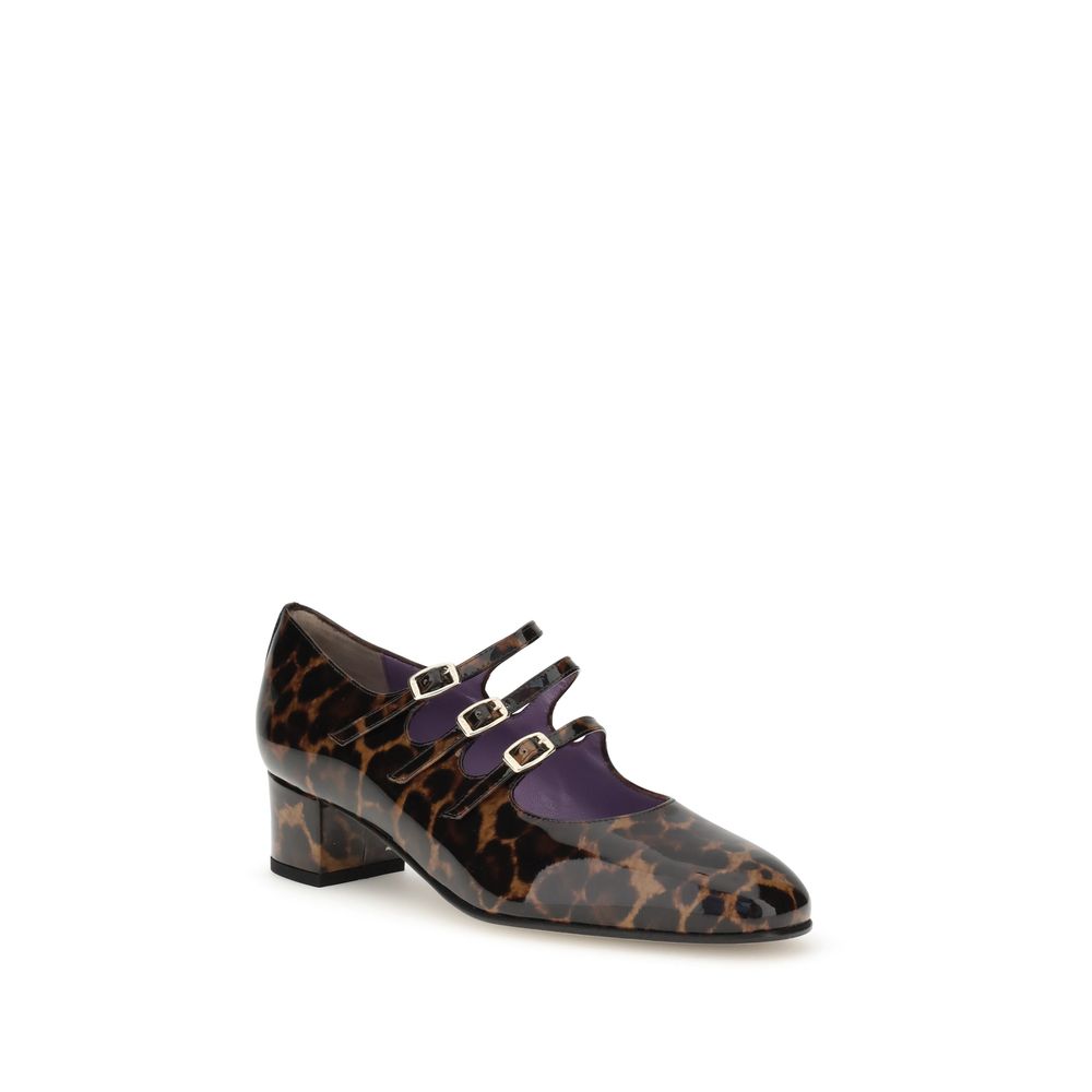 Carel Paris Kina Mary Jane Pumps leopardate - ACCEXO