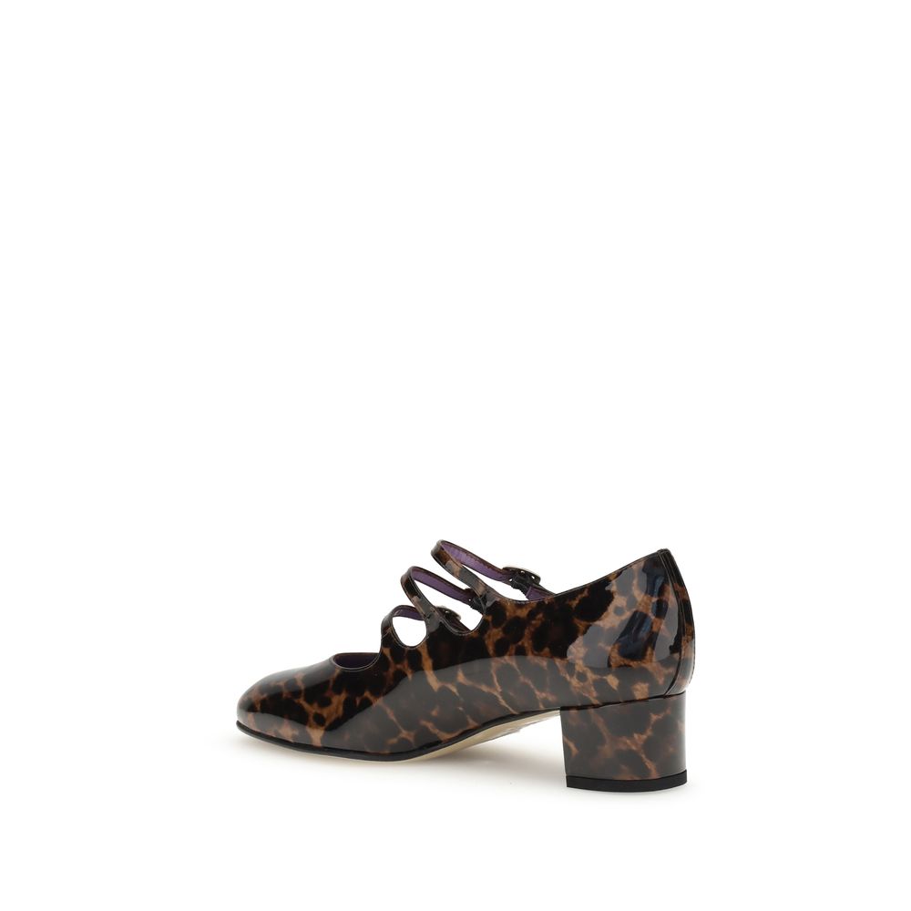 Carel Paris Kina Mary Jane Pumps leopardate - ACCEXO