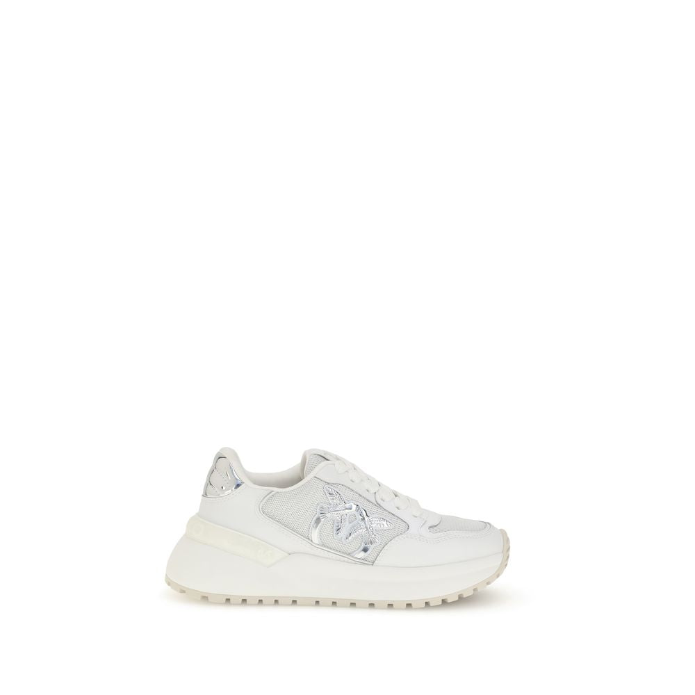 PINKO Logo and mirrored detail Sneakers - ACCEXO