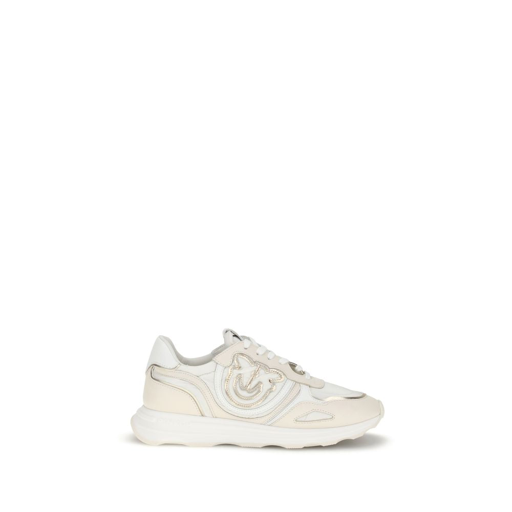 PINKO Suede Zoe Sneakers with logo - ACCEXO