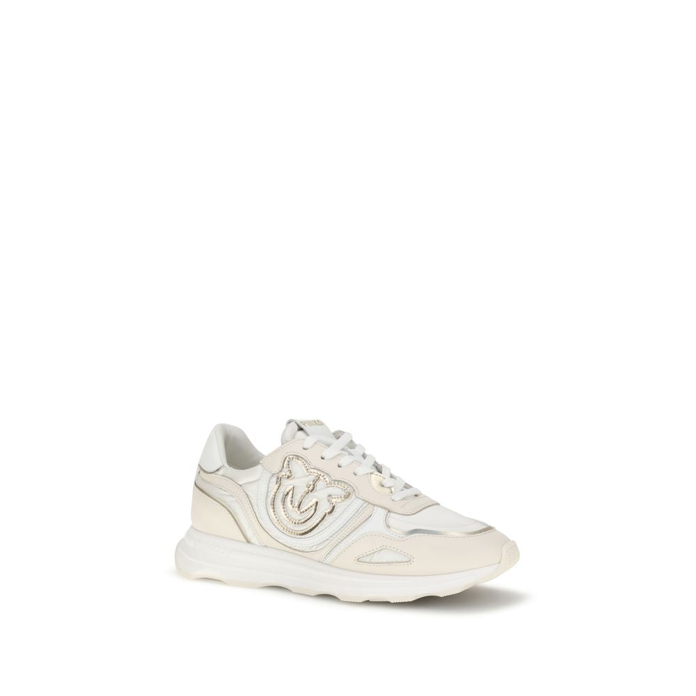 PINKO Suede Zoe Sneakers with logo - ACCEXO