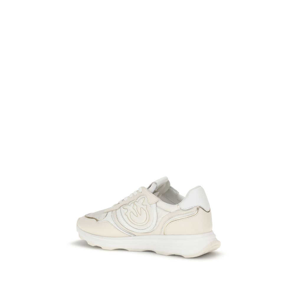 PINKO Suede Zoe Sneakers with logo - ACCEXO