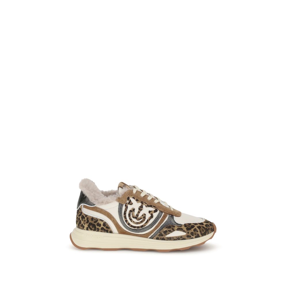 PINKO Zoe 01 Leopard Sneakers - ACCEXO