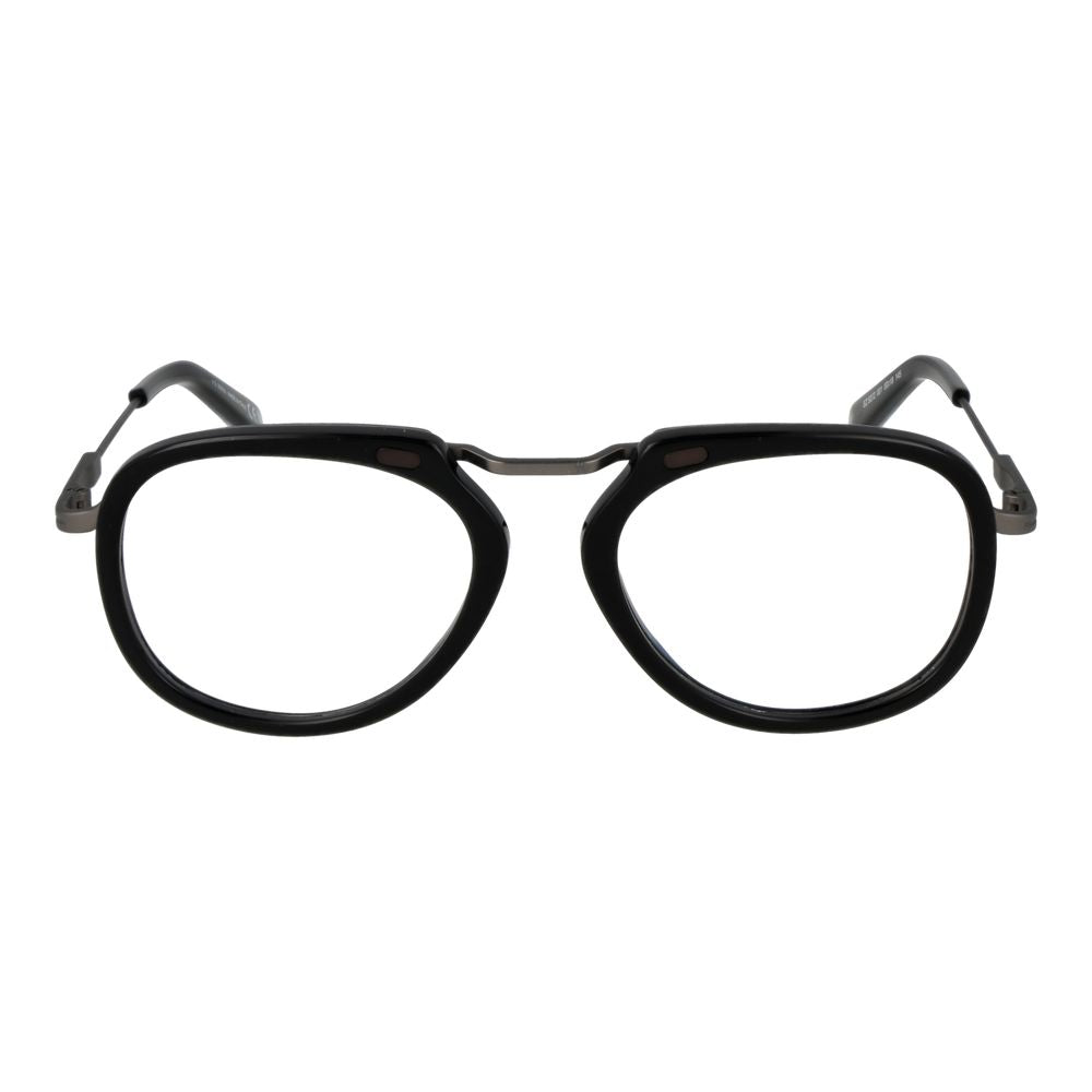 Ermenegildo Zegna Black Men Optical Frames - ACCEXO