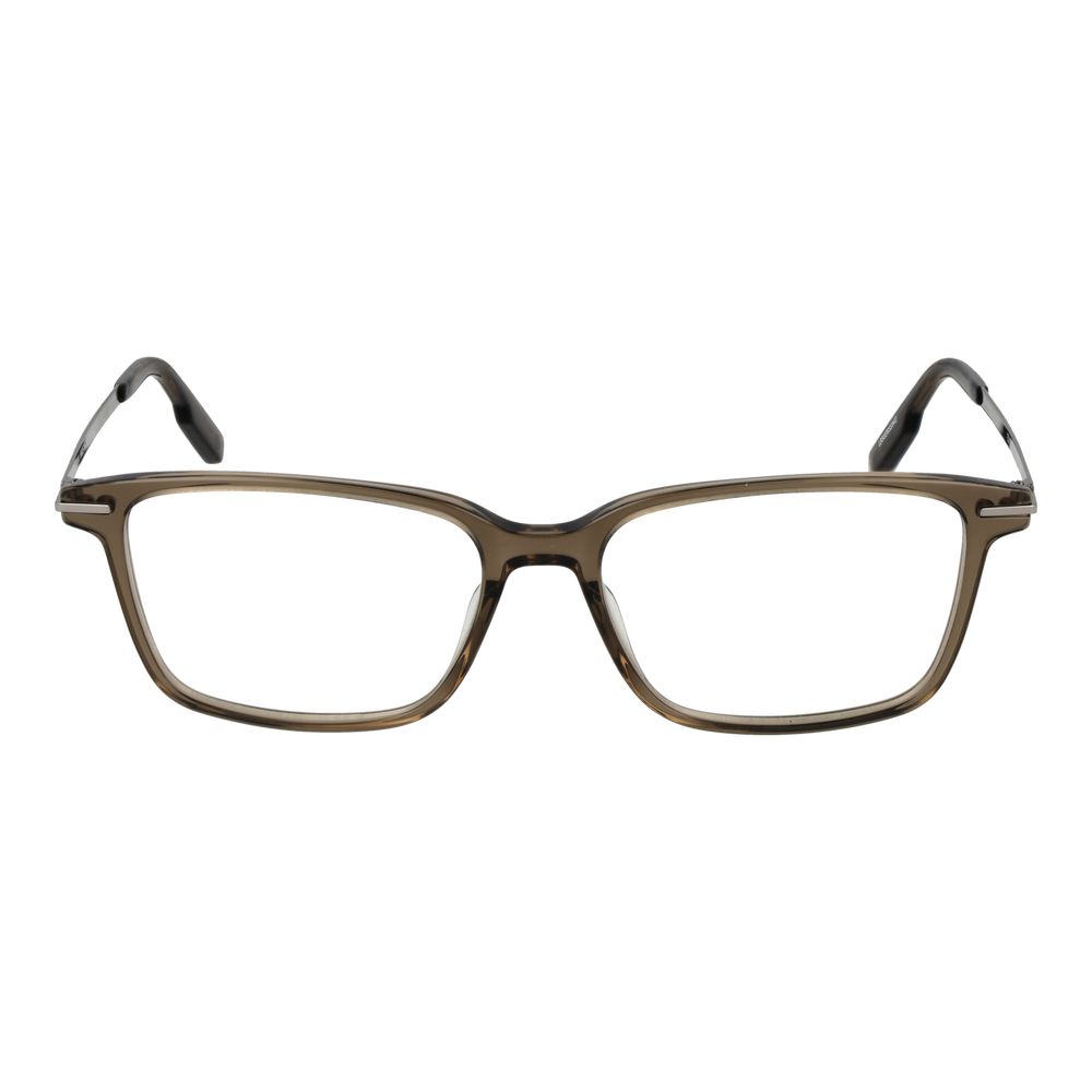 Ermenegildo Zegna Beige Men Optical Frames - ACCEXO