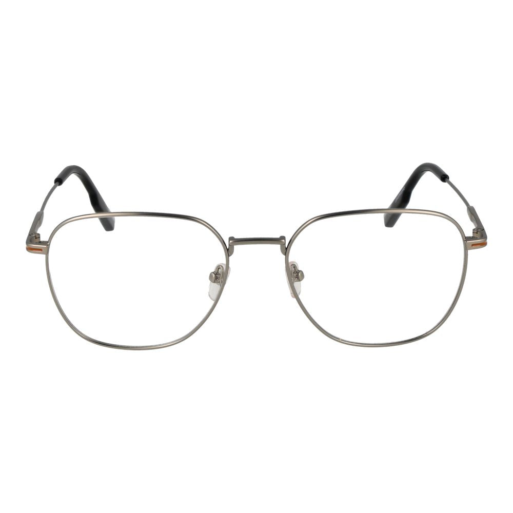 Ermenegildo Zegna Silver Men Optical Frames - ACCEXO