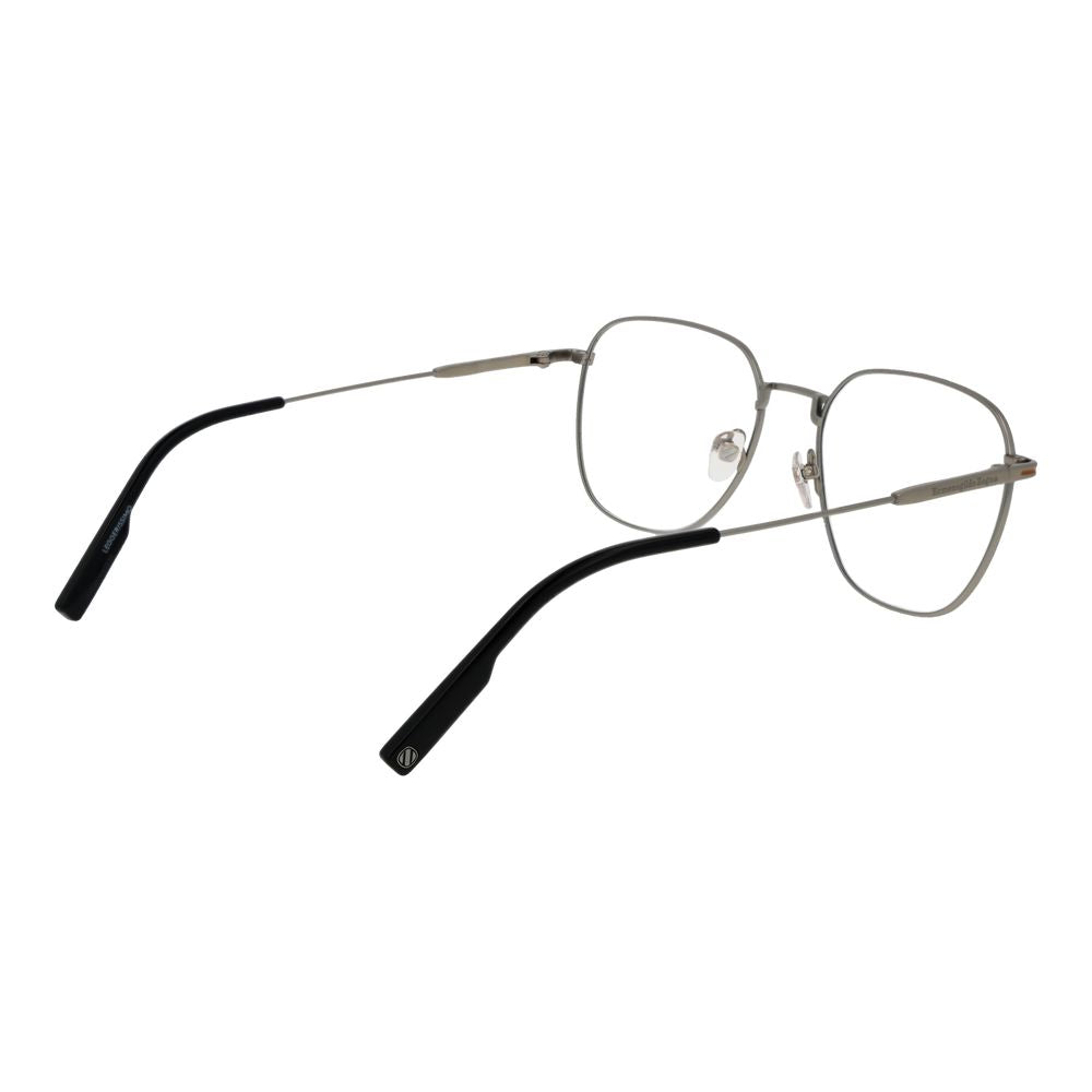 Ermenegildo Zegna Silver Men Optical Frames - ACCEXO