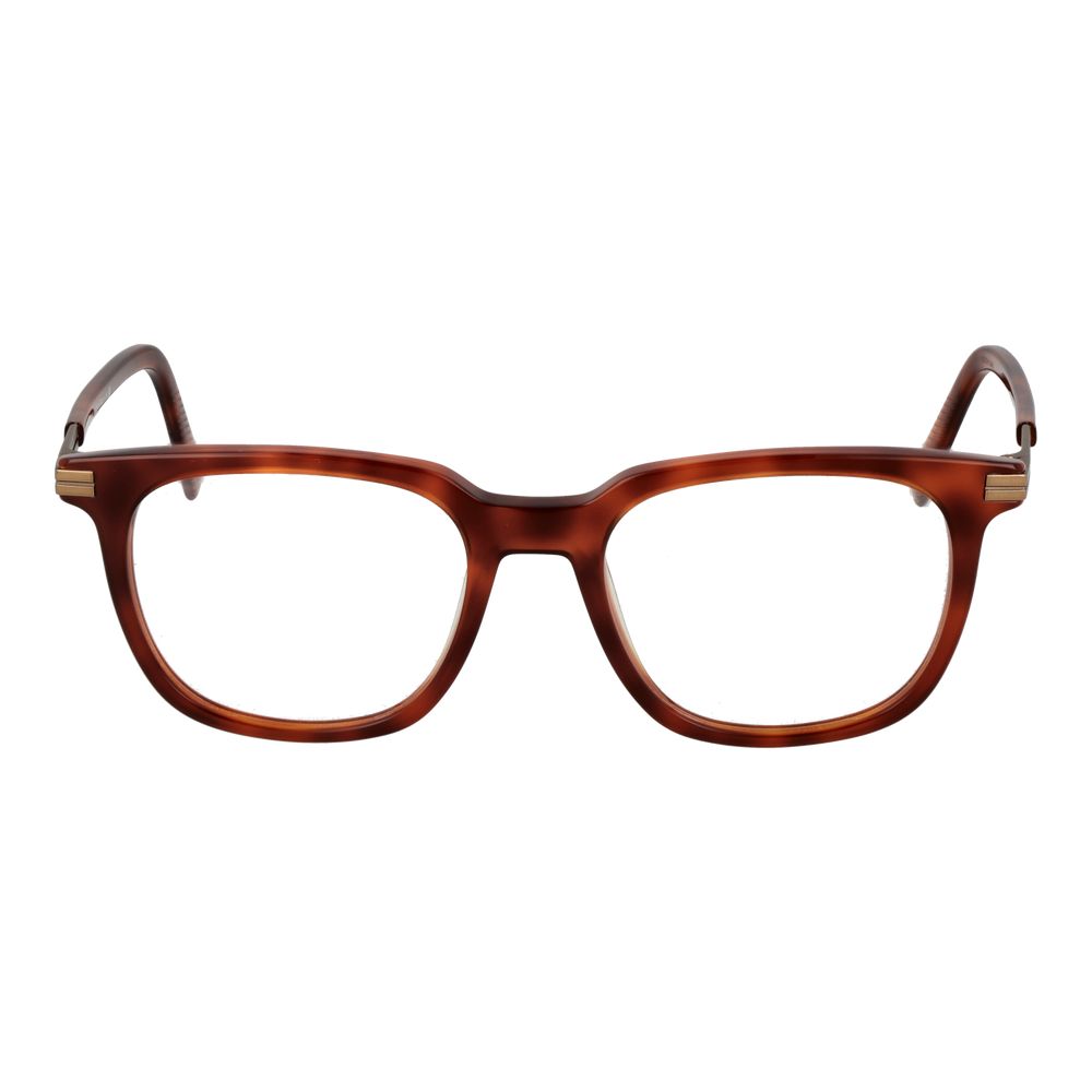 Ermenegildo Zegna Brown Unisex Optical Frames - ACCEXO