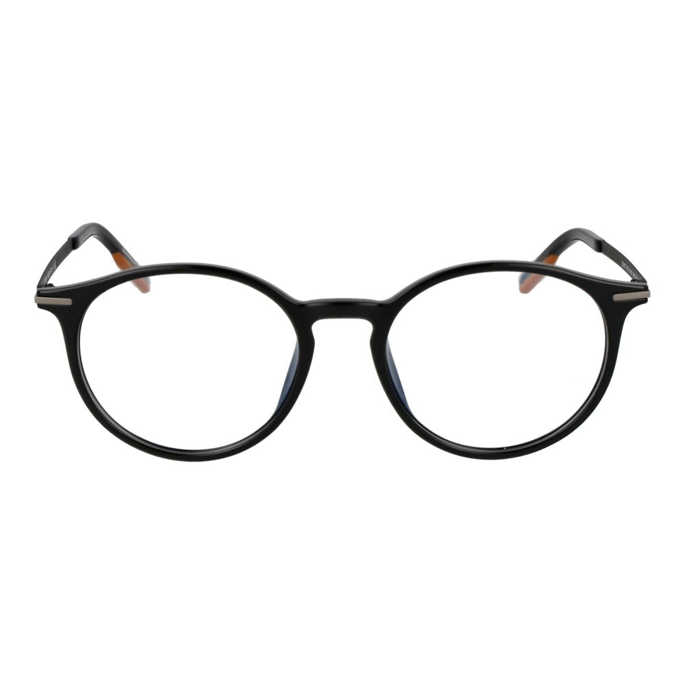 Ermenegildo Zegna Black Unisex Optical Frames - ACCEXO