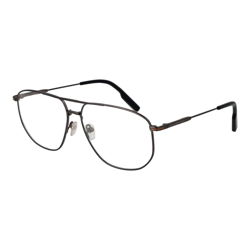 Ermenegildo Zegna Gray Men Optical Frames - ACCEXO