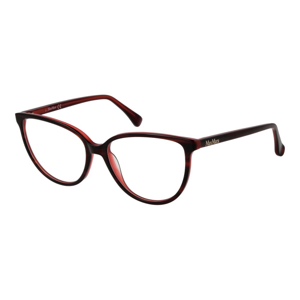 Max Mara Burgundy Women Optical Frames - ACCEXO