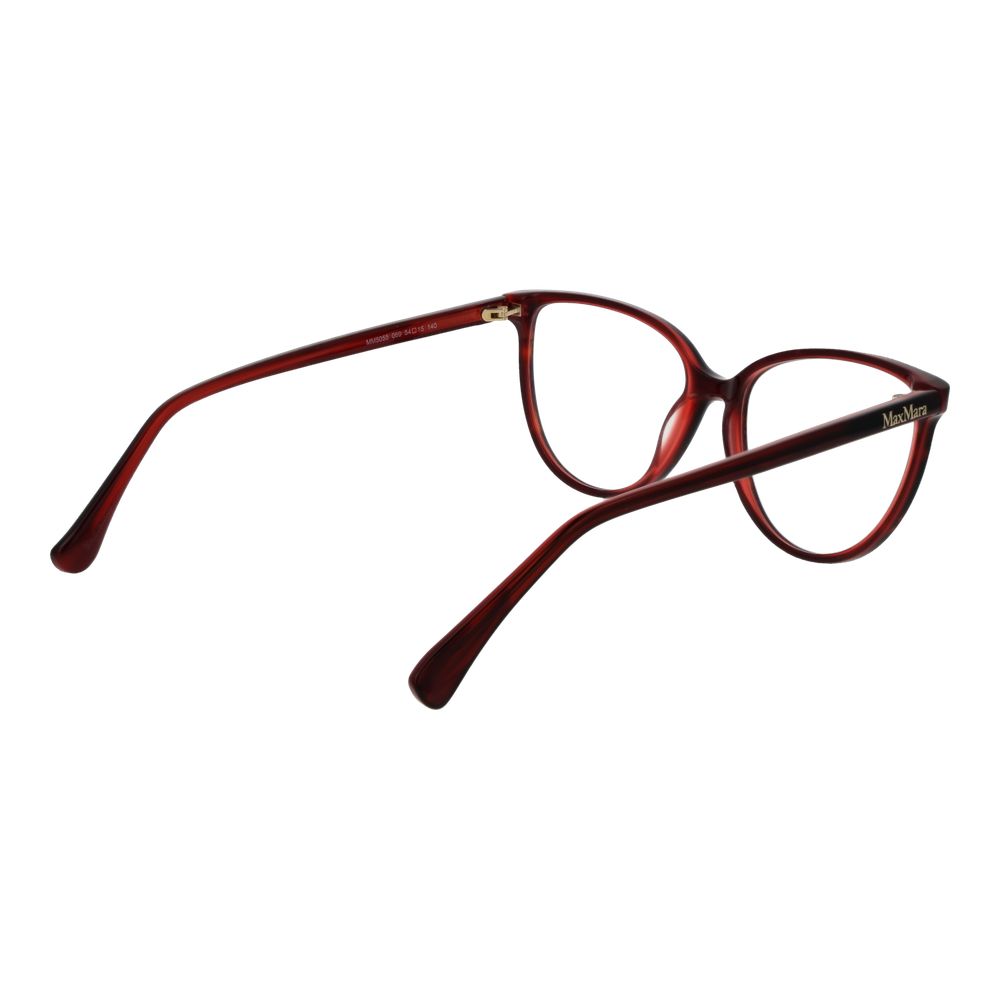 Max Mara Burgundy Women Optical Frames - ACCEXO