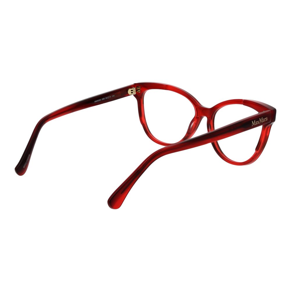 Max Mara Red Women Optical Frames - ACCEXO