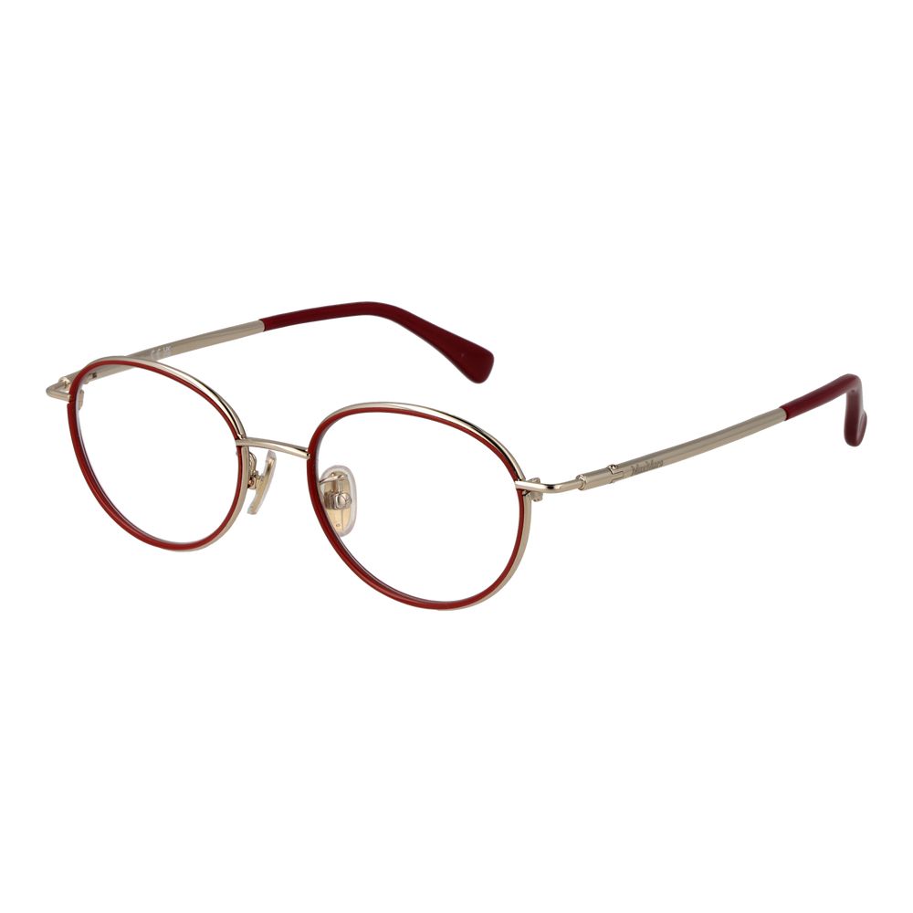 Max Mara Red Women Optical Frames - ACCEXO