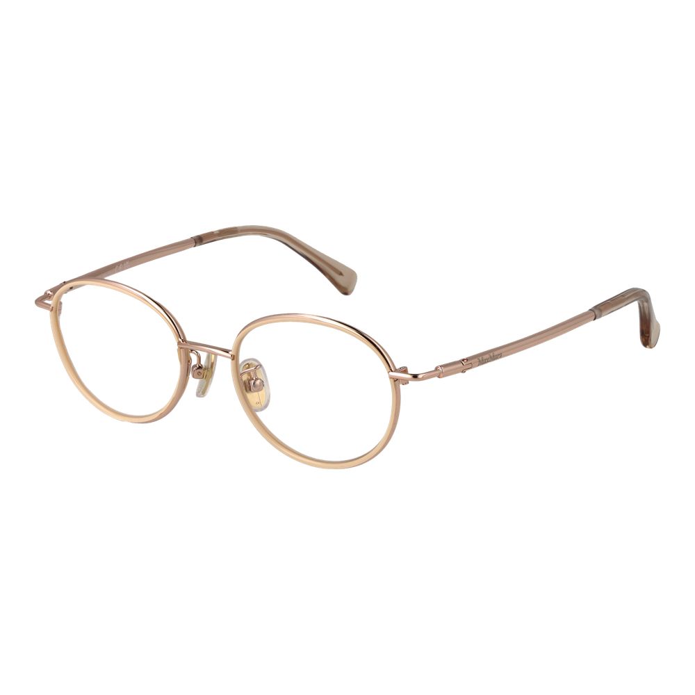 Max Mara Rose Gold Women Optical Frames - ACCEXO