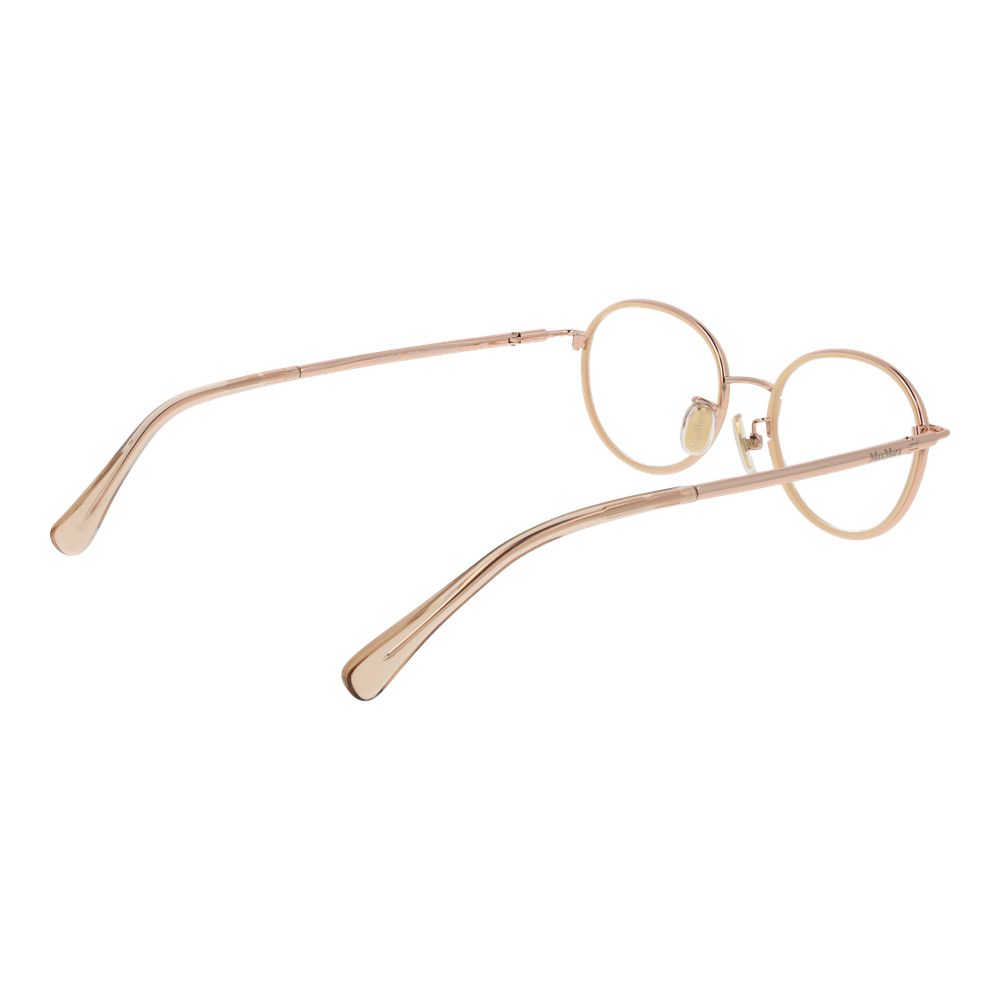 Max Mara Rose Gold Women Optical Frames - ACCEXO